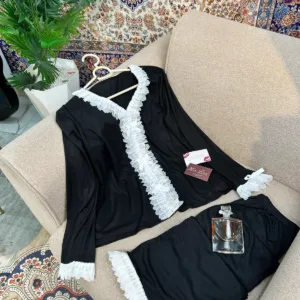 Black & white pyjama — herlineluxe